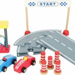 Small Foot Company Houten Racebaan Met Speelset - Geel -Duurzamer-speelgoed Winkel 550x330 6