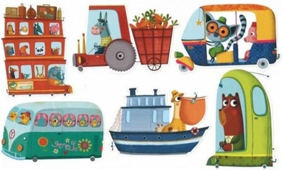 Djeco - Djeco Kaartspel Batapuzzel 2 Djeco - Djeco Kaartspel Batapuzzel - Afbeelding 2