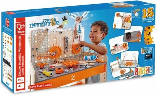 Hape Wetenschaps Werkbank Deluxe 6 Hape Wetenschaps Werkbank Deluxe - Afbeelding 6