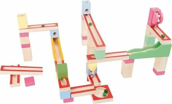 Small Foot Company Knikkerbaan In Pastel Kleuren - Legler 1 Small Foot Company Knikkerbaan In Pastel Kleuren - Legler