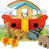 Small Foot Company Wooden Noah's Ark Play Set - Houten Speelgoed Vanaf 3 Jaar