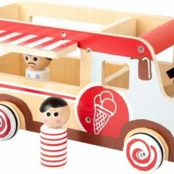Small Foot Company Small Foot Ijscowagen Xl Hout Jongens 30 Cm Wit/rood 4-delig -Duurzamer-speelgoed Winkel 550x345 8