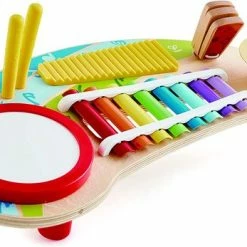 Hape Mighty Miniband Xylofoon 44,5 Cm -Duurzamer-speelgoed Winkel 550x347 3