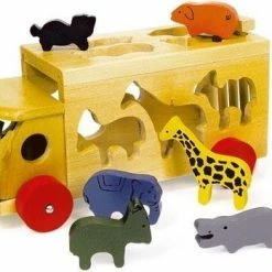 Small Foot Company Small Foot Dierentuin Wagen Met Dieren -Duurzamer-speelgoed Winkel 550x349 4
