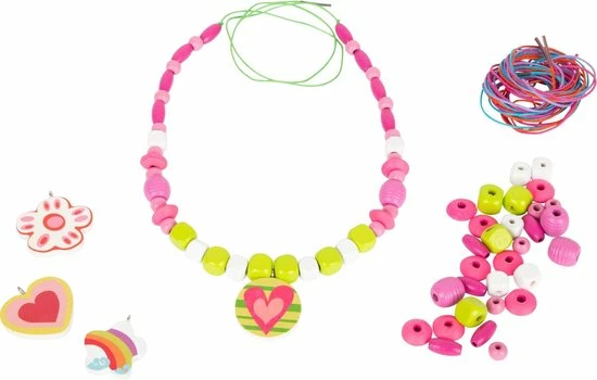 Small Foot Company Small Foot Rijgset 19 X 16 Cm Hout/staal/textiel 199 Stuks 3 Small Foot Company Small Foot Rijgset 19 X 16 Cm Hout/staal/textiel 199 Stuks - Afbeelding 3