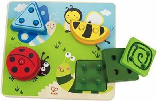Hape Stapelpuzzel Maak-een-insect 4 Hape Stapelpuzzel Maak-een-insect - Afbeelding 4
