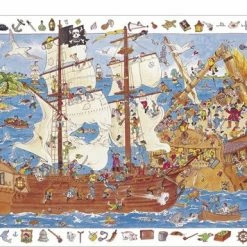 Djeco De Piraten In Aanval - 100 Stukjes 5 Djeco De Piraten In Aanval - 100 Stukjes -Duurzamer-speelgoed Winkel 550x356 1