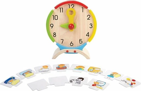 Plantoys Plan Toys Activiteiten Klok Multi Colour 4 Plantoys Plan Toys Activiteiten Klok Multi Colour - Afbeelding 4
