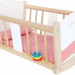 Hape - Rock-a-bye Cradle - Houten Poppenwieg