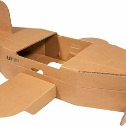 Kartonnen Speelgoed Vliegtuig - Sinterklaas Cadeau - Hobbykarton - KarTent -Duurzamer-speelgoed Winkel 550x360 2