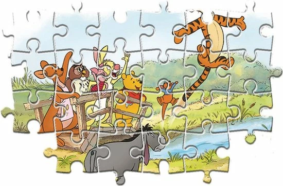 Clementoni PZL 24 MAXI PFF - WINNIE THE POOH 3 Clementoni PZL 24 MAXI PFF - WINNIE THE POOH - Afbeelding 3