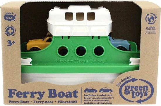 Green Toys Speelgoed Speelgoed Ferry Groen Wit - Green Toys 8 Green Toys Speelgoed Speelgoed Ferry Groen Wit - Green Toys - Afbeelding 8