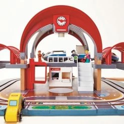 Hape - Grand City Station - Houten Treinset -Duurzamer-speelgoed Winkel 550x366 12
