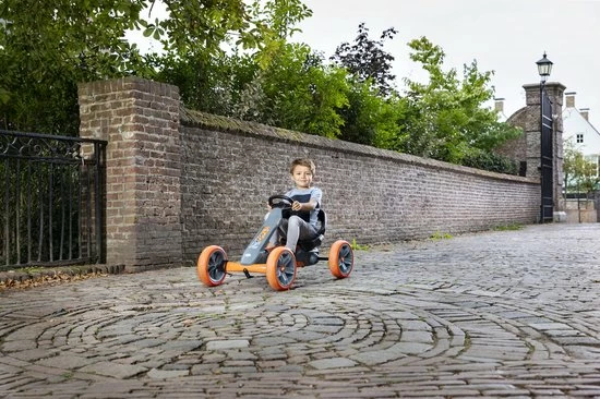 BERG Reppy Racer Skelter - Grijs/Oranje - Met Soundbox - 2,5 Tot 6 Jaar 4 BERG Reppy Racer Skelter - Grijs/Oranje - Met Soundbox - 2,5 Tot 6 Jaar - Afbeelding 4