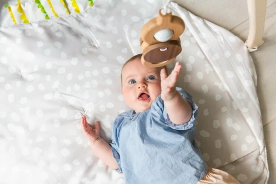 Lovevery Play Gym - Baby Speelgoed 0 Jaar - Babygym Hout - Baby Cadeau - Speelkleed - Duurzaam 3 Lovevery Play Gym - Baby Speelgoed 0 Jaar - Babygym Hout - Baby Cadeau - Speelkleed - Duurzaam - Afbeelding 3