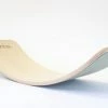 Wobbel Original Lucht (blauw) - Linnen / Whitewash Houten Balance Board Van 90 Cm Met Blauw Wolvilt