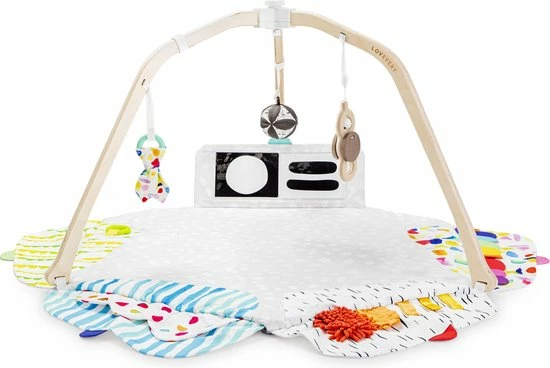 Lovevery Play Gym - Baby Speelgoed 0 Jaar - Babygym Hout - Baby Cadeau - Speelkleed - Duurzaam 1 Lovevery Play Gym - Baby Speelgoed 0 Jaar - Babygym Hout - Baby Cadeau - Speelkleed - Duurzaam