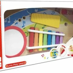 Hape Mighty Miniband Xylofoon 44,5 Cm -Duurzamer-speelgoed Winkel 550x371 1