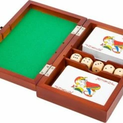 Small Foot Company Small Foot Speldoos Cards And Dice Unisex 19 Cm Bruin 8-delig -Duurzamer-speelgoed Winkel 550x375 1
