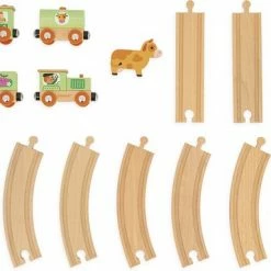 Janod Story ? Boerderij Trein Met Rails 9 Janod Story ? Boerderij Trein Met Rails -Duurzamer-speelgoed Winkel 550x383 6