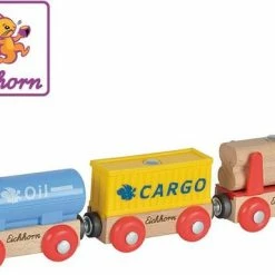 Simba Eichhorn Goederenwagons 3 Delig