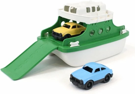 Green Toys Speelgoed Speelgoed Ferry Groen Wit - Green Toys 1 Green Toys Speelgoed Speelgoed Ferry Groen Wit - Green Toys