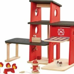 Plantoys Houten Brandweerkazerne | Plan Toys