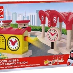 Hape Treinstation Met Licht En Geluid E3702 16 Hape Treinstation Met Licht En Geluid E3702 -Duurzamer-speelgoed Winkel 550x390 7