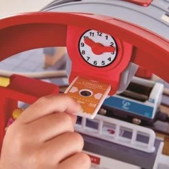 Hape - Grand City Station - Houten Treinset -Duurzamer-speelgoed Winkel 550x392 2