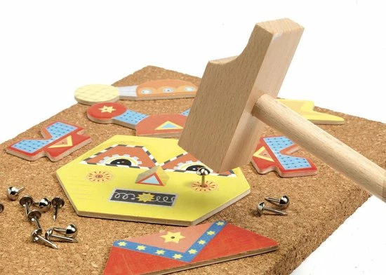 Djeco - Hamertje Tik - Tap Tap Robots 4 Djeco - Hamertje Tik - Tap Tap Robots - Afbeelding 4