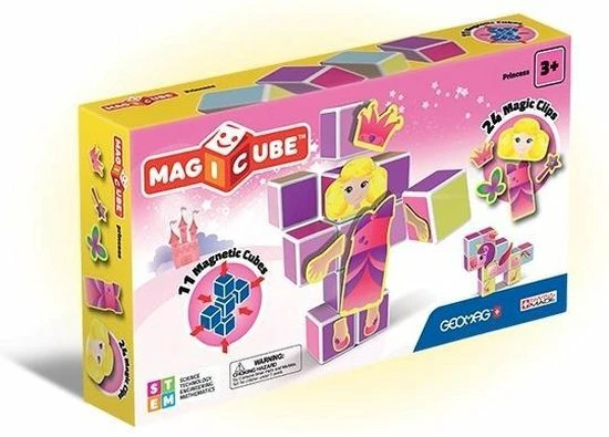 Geomag MagiCube Princess - 35 Delig 12 Geomag MagiCube Princess - 35 Delig - Afbeelding 12