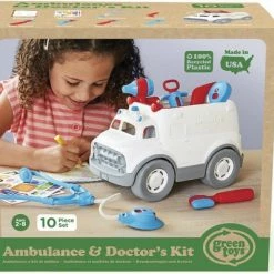 Green Toys Ambulance & Doctor's Kit -Duurzamer-speelgoed Winkel 550x398 2