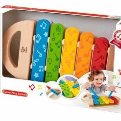 Hape Xylofoon Regenboog 27,5 Cm -Duurzamer-speelgoed Winkel 550x399 1