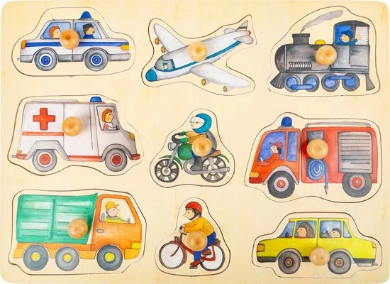 Small Foot Company Small Foot - City Vehicles Puzzle 1 Small Foot Company Small Foot - City Vehicles Puzzle