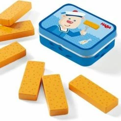 Haba Speelgoed Vissticks Geel Met Opbergdoosje 7-delig