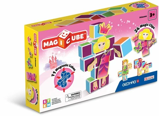 Geomag MagiCube Princess - 35 Delig 14 Geomag MagiCube Princess - 35 Delig - Afbeelding 14
