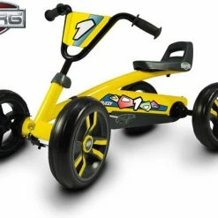 BERG Buzzy Yellow Skelter - Geel - 2 Tot 5 Jaar - Verstelbaar Zadel + Stuur -Duurzamer-speelgoed Winkel 550x406