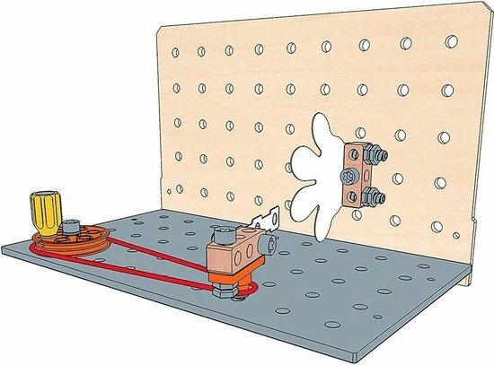 Hape Wetenschaps Werkbank Deluxe 12 Hape Wetenschaps Werkbank Deluxe - Afbeelding 12