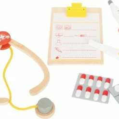 Small Foot Company Dokter En Tandarts 2-in-1 Set - Houten Speelgoed Vanaf 3 Jaar -Duurzamer-speelgoed Winkel 550x407 3