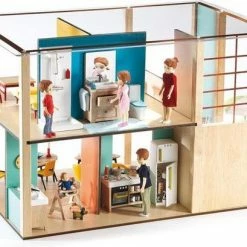 Djeco Houten Poppenhuis | 48,5 X 31 X 32,5 Cm -Duurzamer-speelgoed Winkel 550x409 14