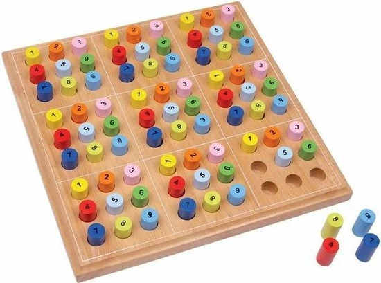 Small Foot Company Small Foot Houten Sudoku Pinnen 25 X 25 X 3 Cm 1 Small Foot Company Small Foot Houten Sudoku Pinnen 25 X 25 X 3 Cm