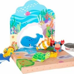 Small Foot Company Small Foot Onderwater Wereld Set Hout 28 X 29 Cm 13-delig