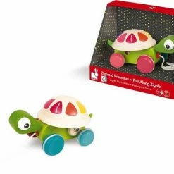 Janod Zigolos - Trekfiguur Schildpad -Duurzamer-speelgoed Winkel 550x413 3