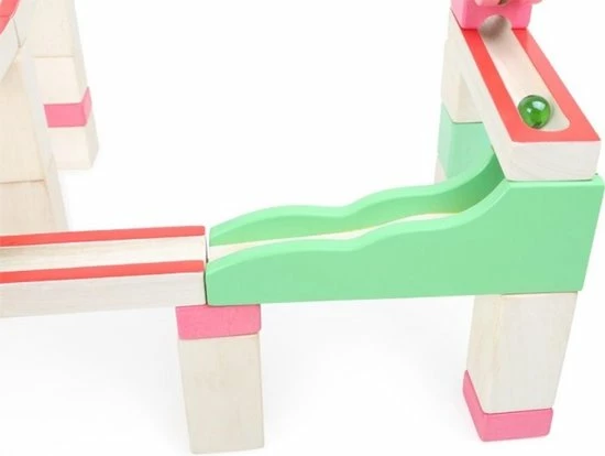 Small Foot Company Knikkerbaan In Pastel Kleuren - Legler 2 Small Foot Company Knikkerbaan In Pastel Kleuren - Legler - Afbeelding 2