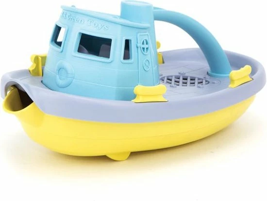 Green Toys - Sleepboot Blauw/Paars 1 Green Toys - Sleepboot Blauw/Paars