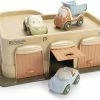 Dantoy Speelgarage Met 3 Auto's In Bioplastic