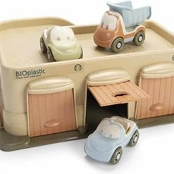 Dantoy Speelgarage Met 3 Auto's In Bioplastic