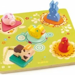 Djeco Grappige Dierenvormpjes 'boerderij' - 5 Stukjes