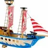 Small Foot Company Small Foot Piratenschip Jack Hout Rood 67 X 52 Cm