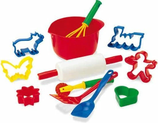 Dantoy 12-delige Bakset Rood 1 Dantoy 12-delige Bakset Rood